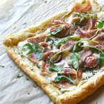 Fig, Ricotta, and Honey Tart : The Wimpy Vegetarian