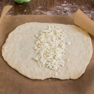 How to make mummy calzones, vegetarian.